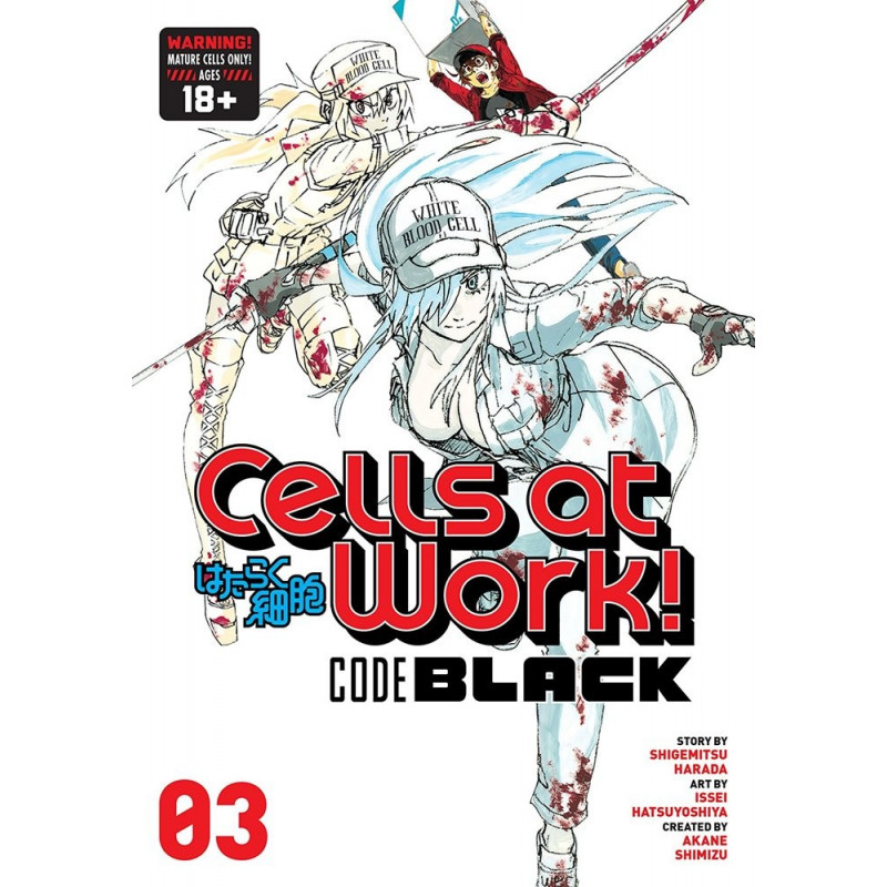 CELLS AT WORK! CODE BLACK 03 (INGLES - ENGLISH)