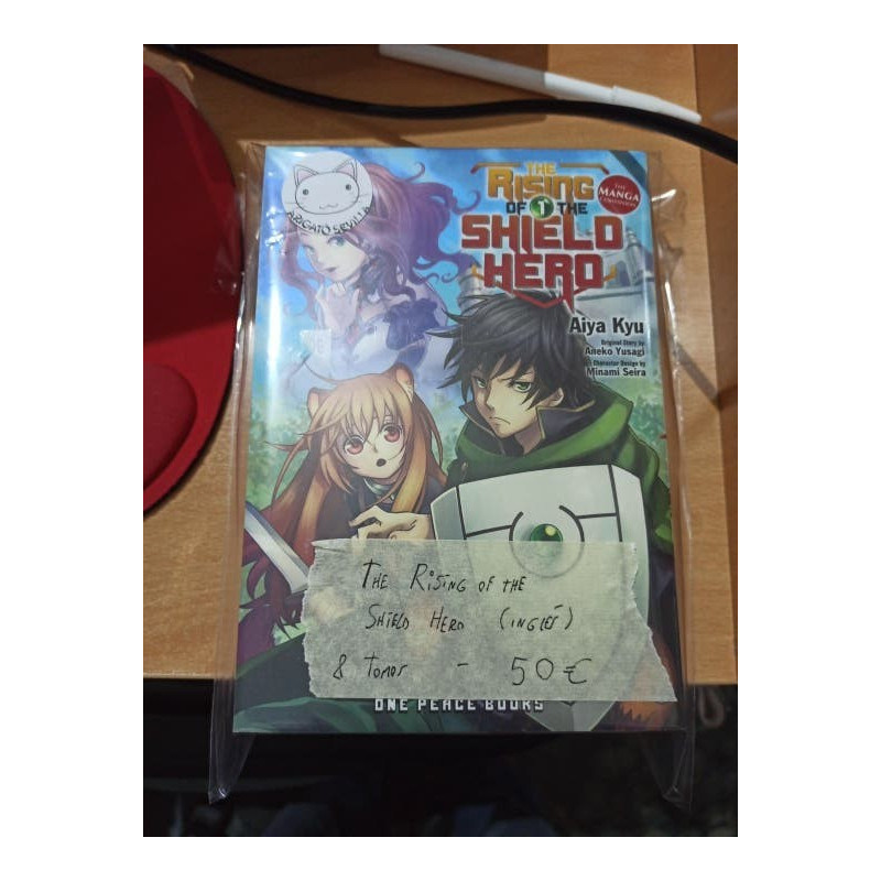 PACK THE RISING OF THE SHIELD HERO (INGLES/ENGLISH)