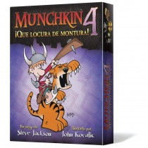 MUNCHKIN EXP. 4: ¡QUE LOCURA DE MONTURA!
