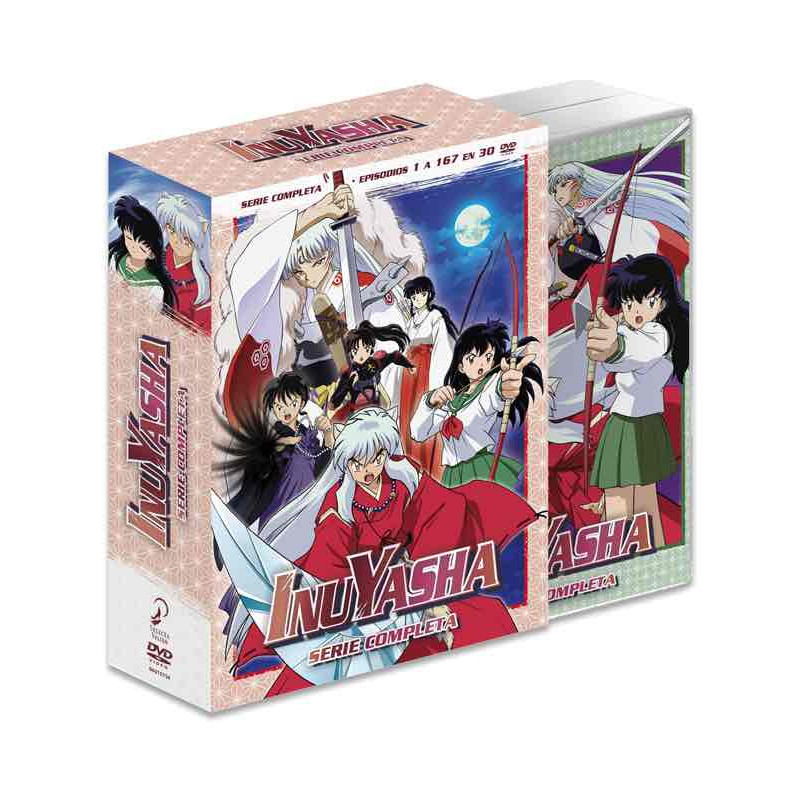INUYASHA SERIE COMPLETA DVD 167 CAPITULOS