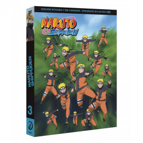 NARUTO SHIPPUDEN BOX 3 DVD