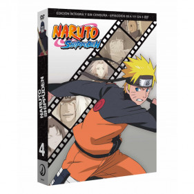 NARUTO SHIPPUDEN BOX 4 DVD