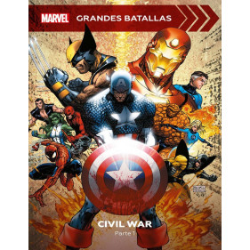 MARVEL GRANDES BATALLAS 01: CIVIL WAR P1