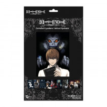 DEATH NOTE PACK 9 POSTERS PROTAGONISTAS 210X297MM