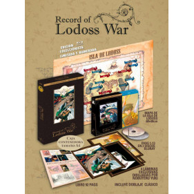 RECORD OF THE LODOSS WAR BLU-RAY COLECCIONISTA A4
