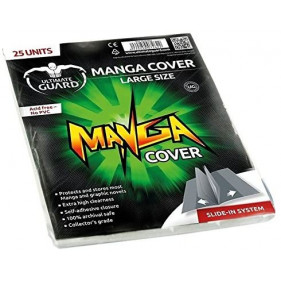 ULTIMATE GUARD MANGA COVERS GRANDE 133X188MM (25 UDS)